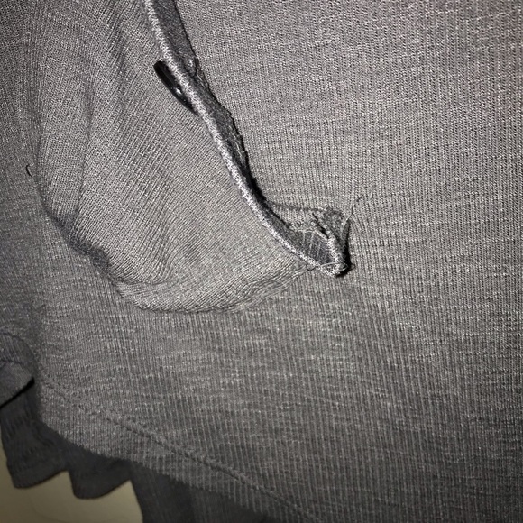 Grayish navy blue color love by design cardigan - Picture 2 of 7